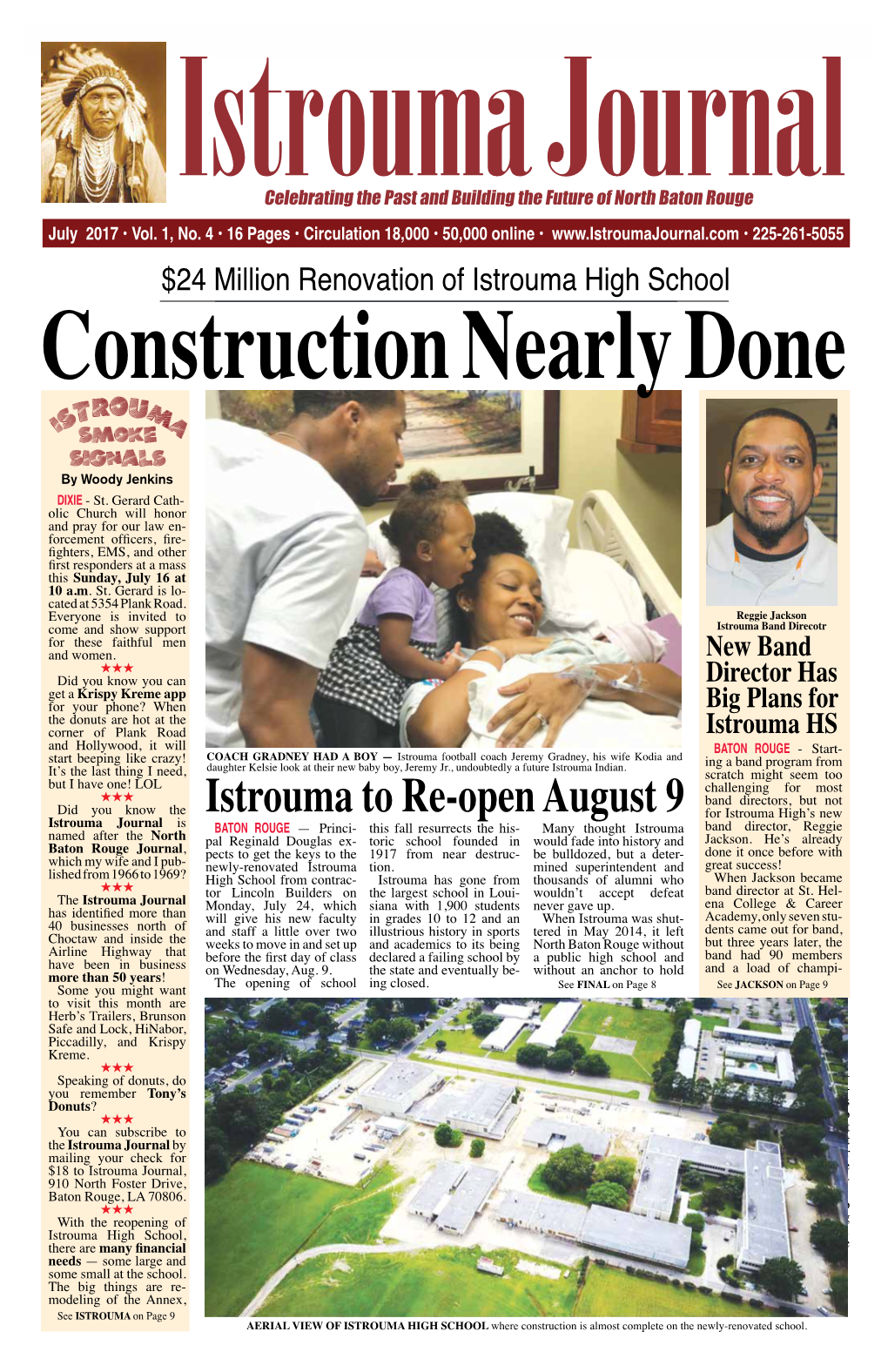 Istrouma to Re-Open August 9