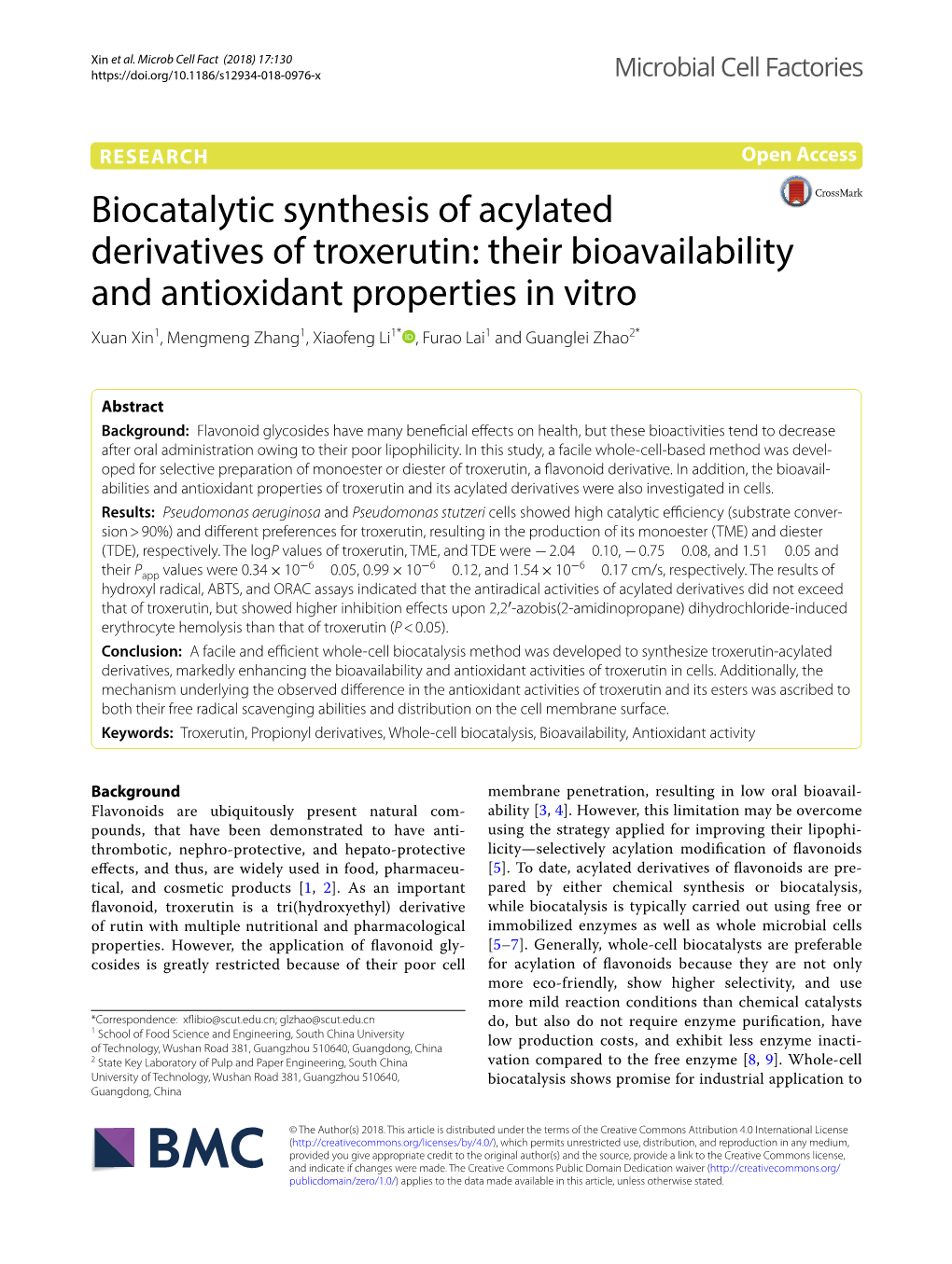 Biocatalytic Synthesis of Acylated Derivatives of Troxerutin