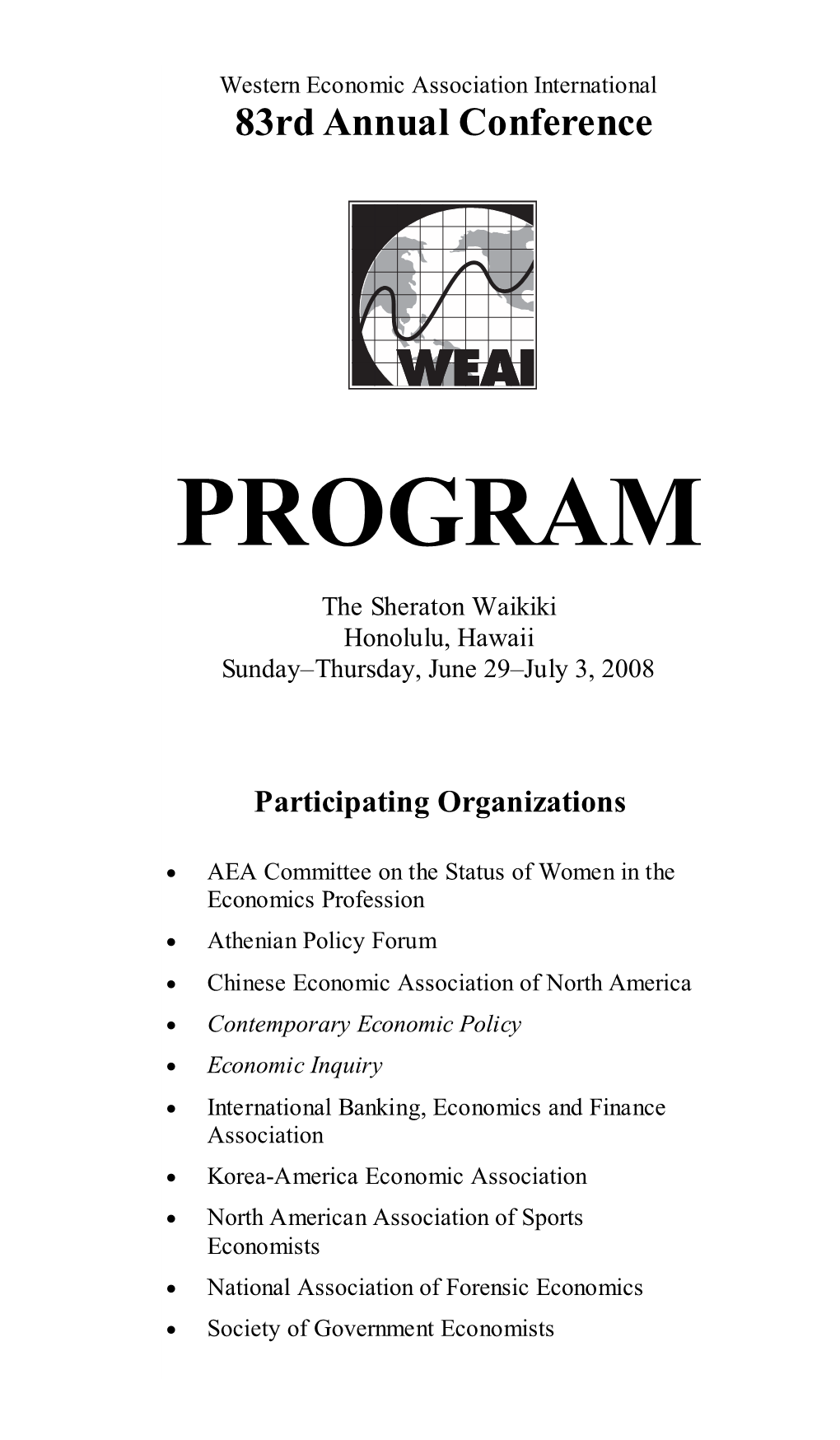 Program 2008