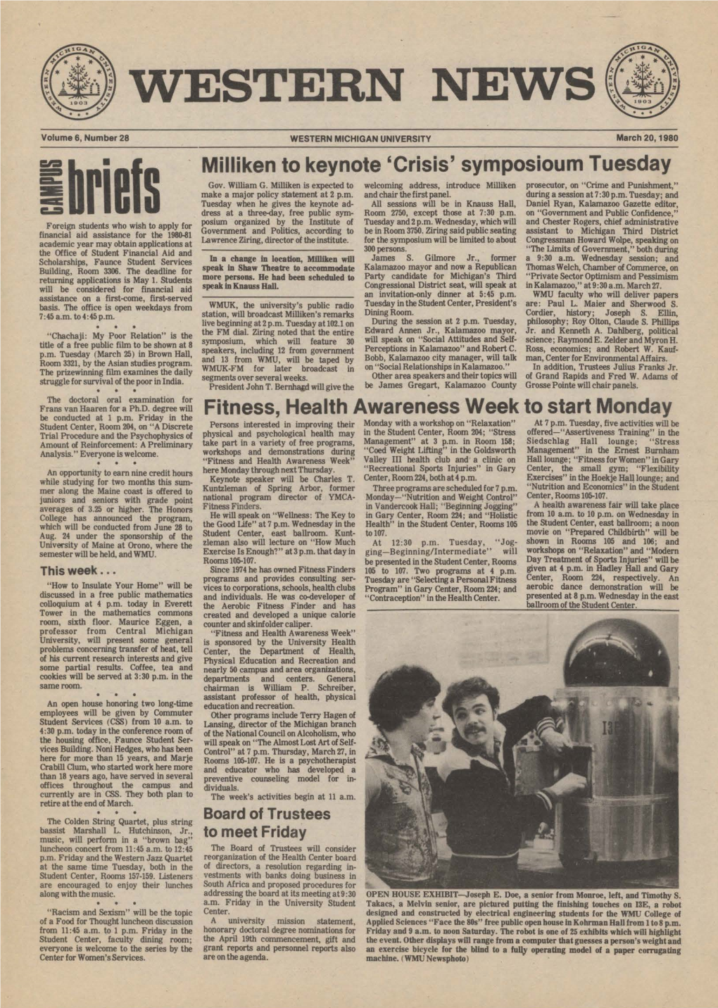 Western News, March 20, 1980