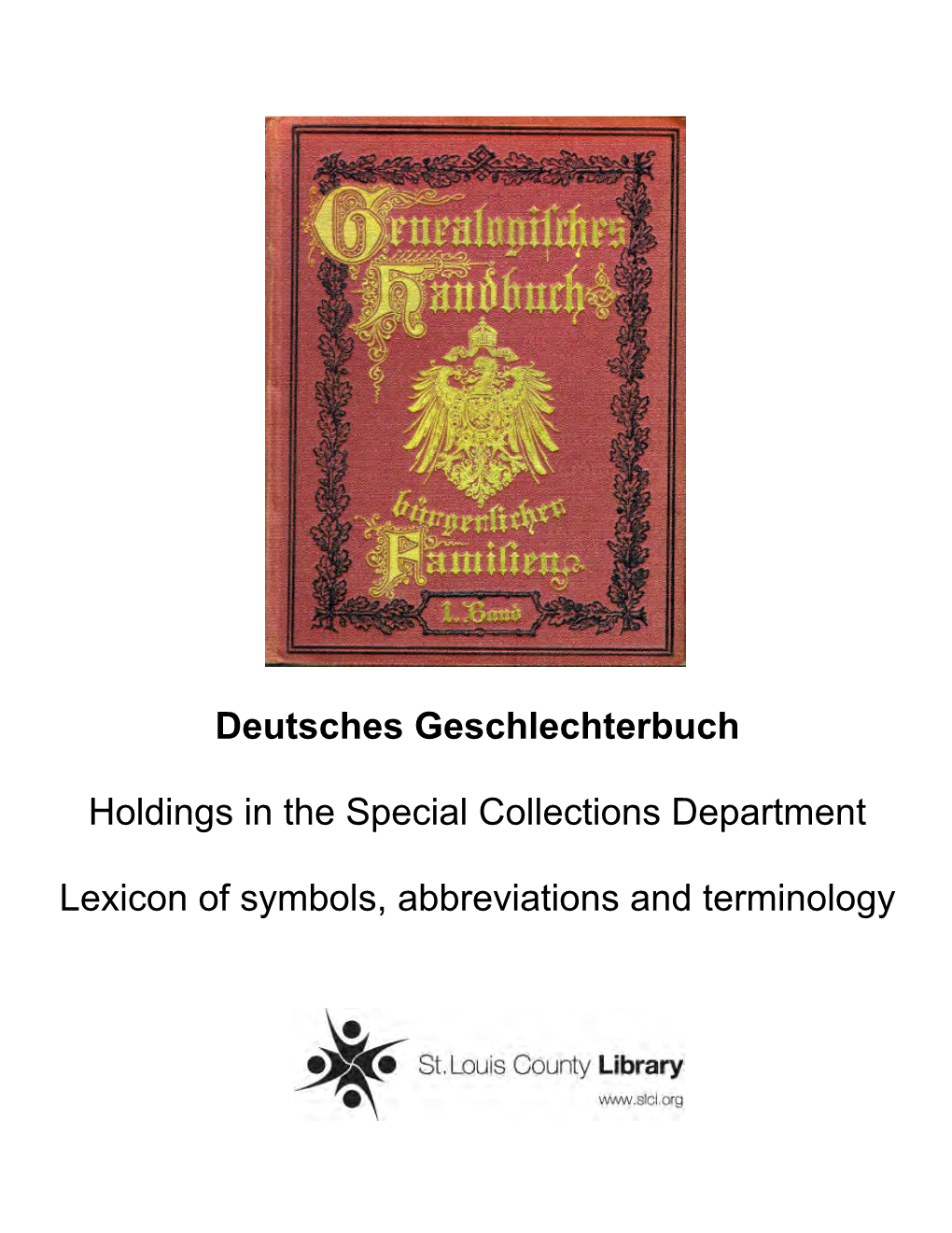 Deutsches Geschlechterbuch