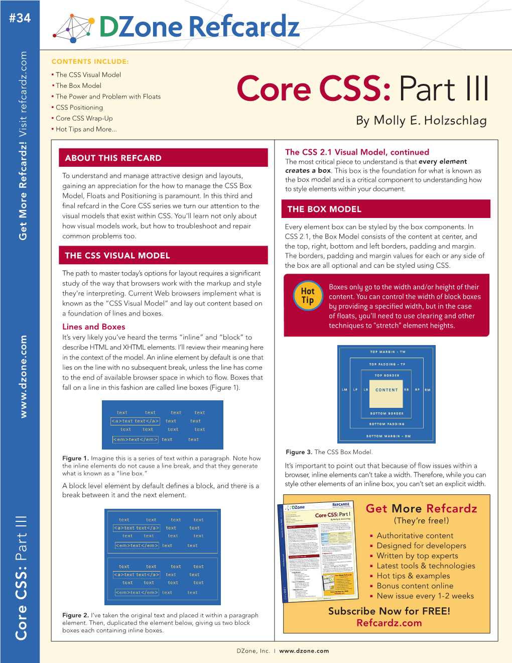 Core CSS: Part III CSS Positioning N Core CSS Wrap-Up by Molly E