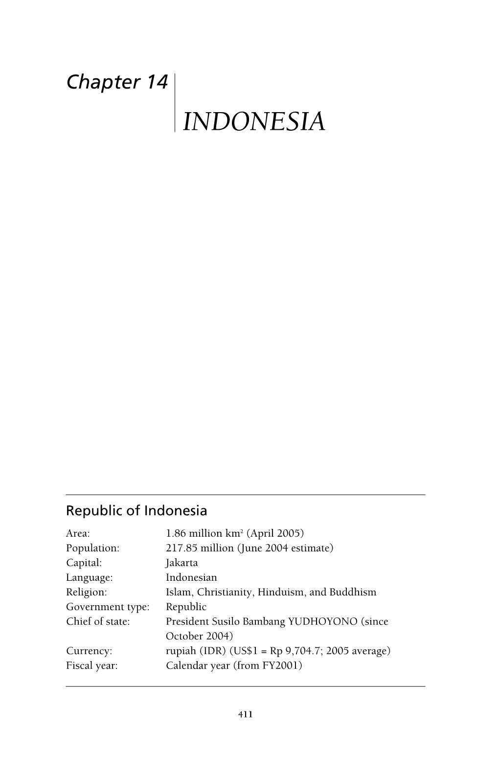 Chapter 14－Indonesia Aceh Peace Accord And