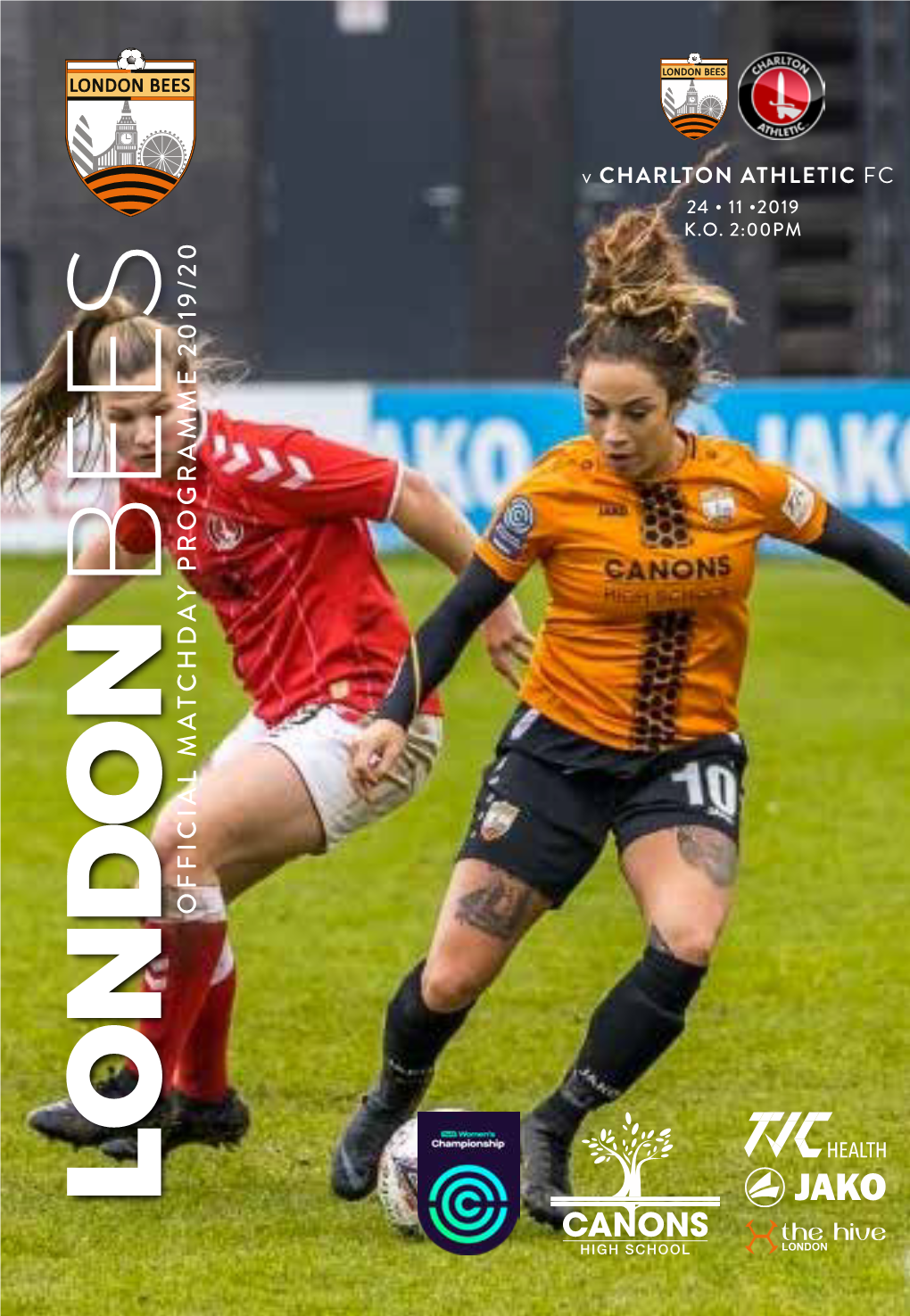 Official Matchday Programme 2 0 19 /2 0