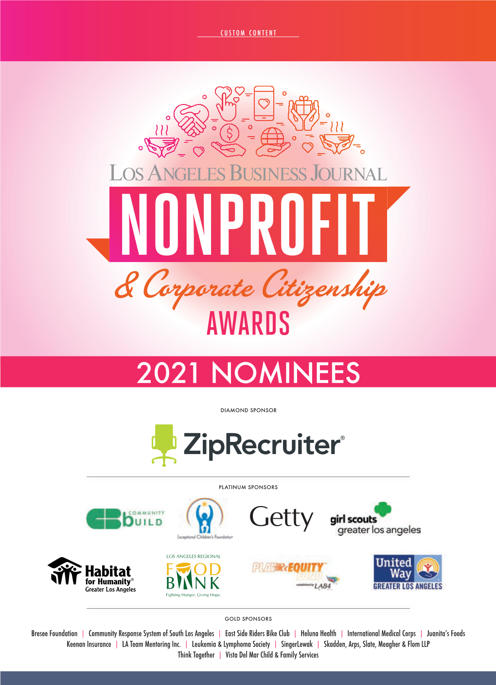 2021 Nonprofit & Corporate Citizenship Awards