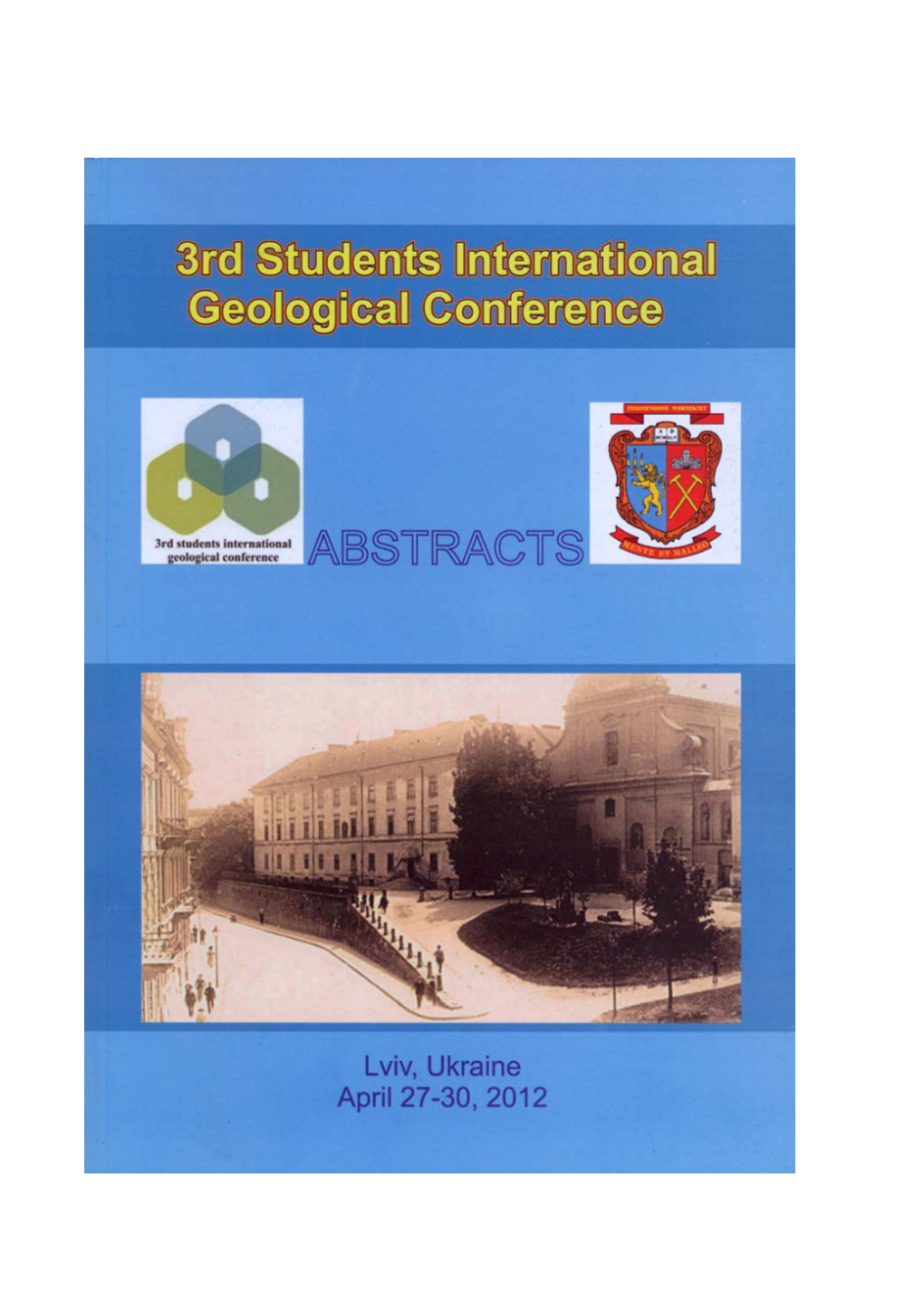 3Rd Students International Geological Conference