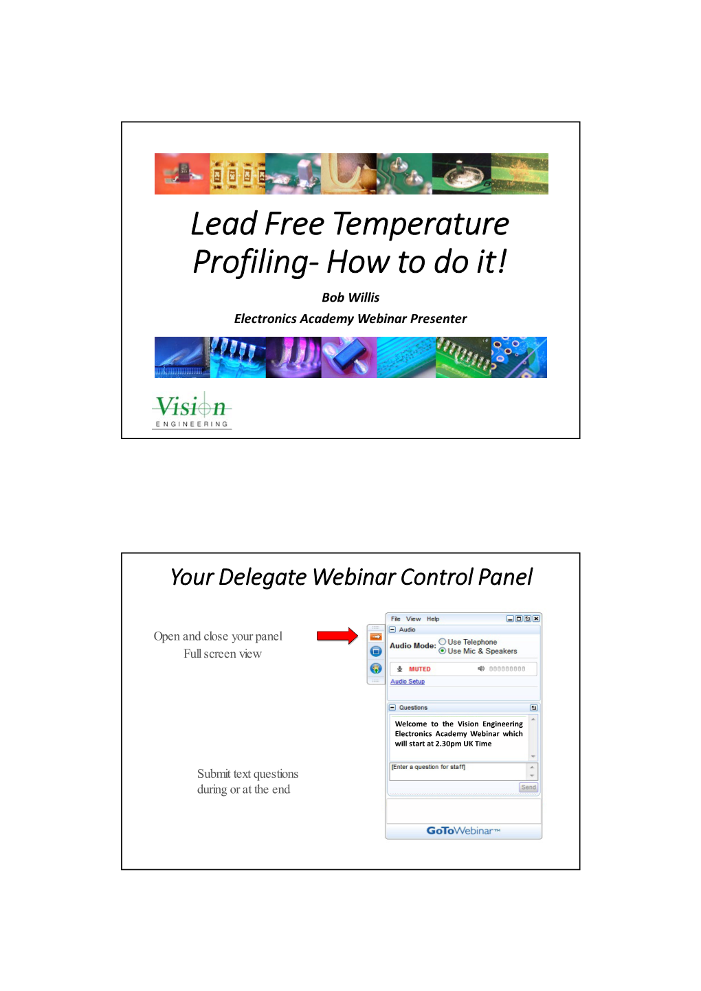 Lead Free Temperature Profiling‐How to Do