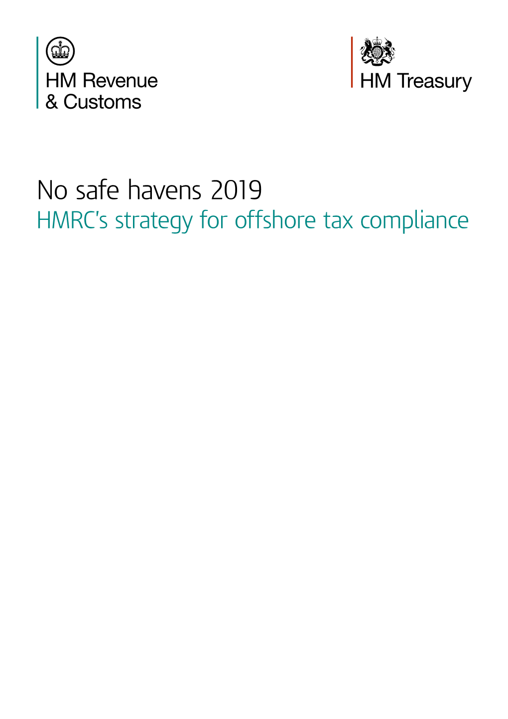 No Safe Havens 2019: HMRC's Strategy for Offshore Tax Compliance