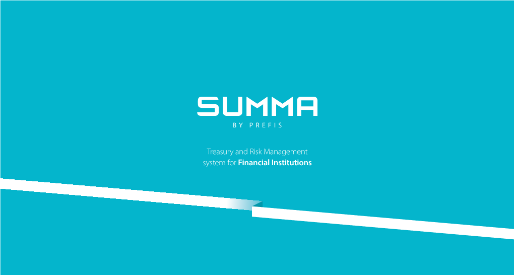 Treasury and Risk Management System for Financial Institutions