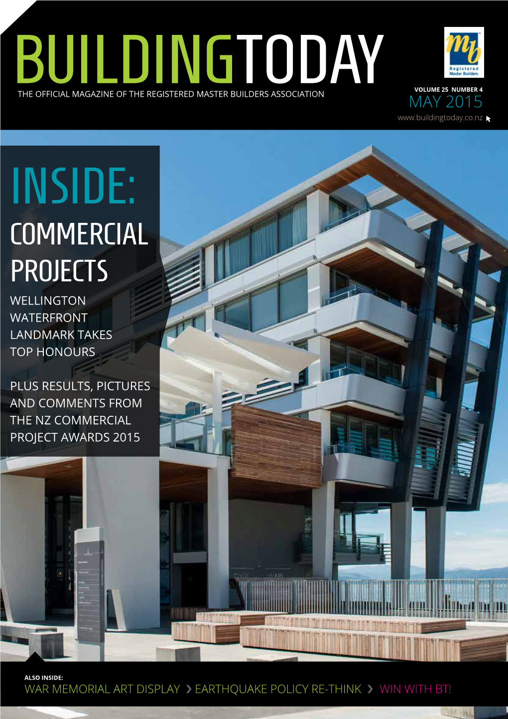 Inside: Commercial Projects Wellington Waterfront Landmark Takes Top Honours