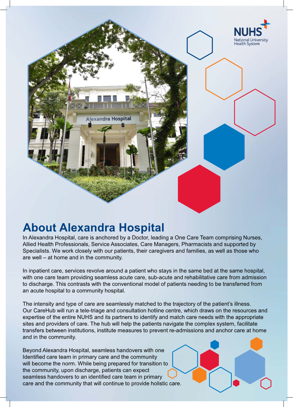 About Alexandra Hospital