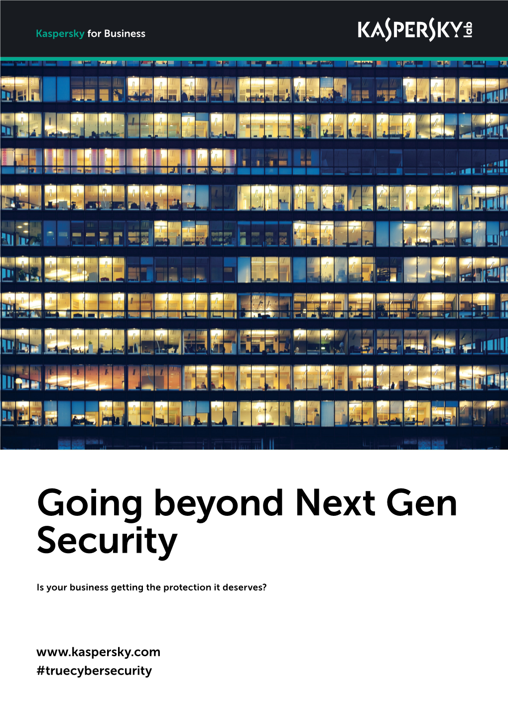 Going Beyond Next Gen Security