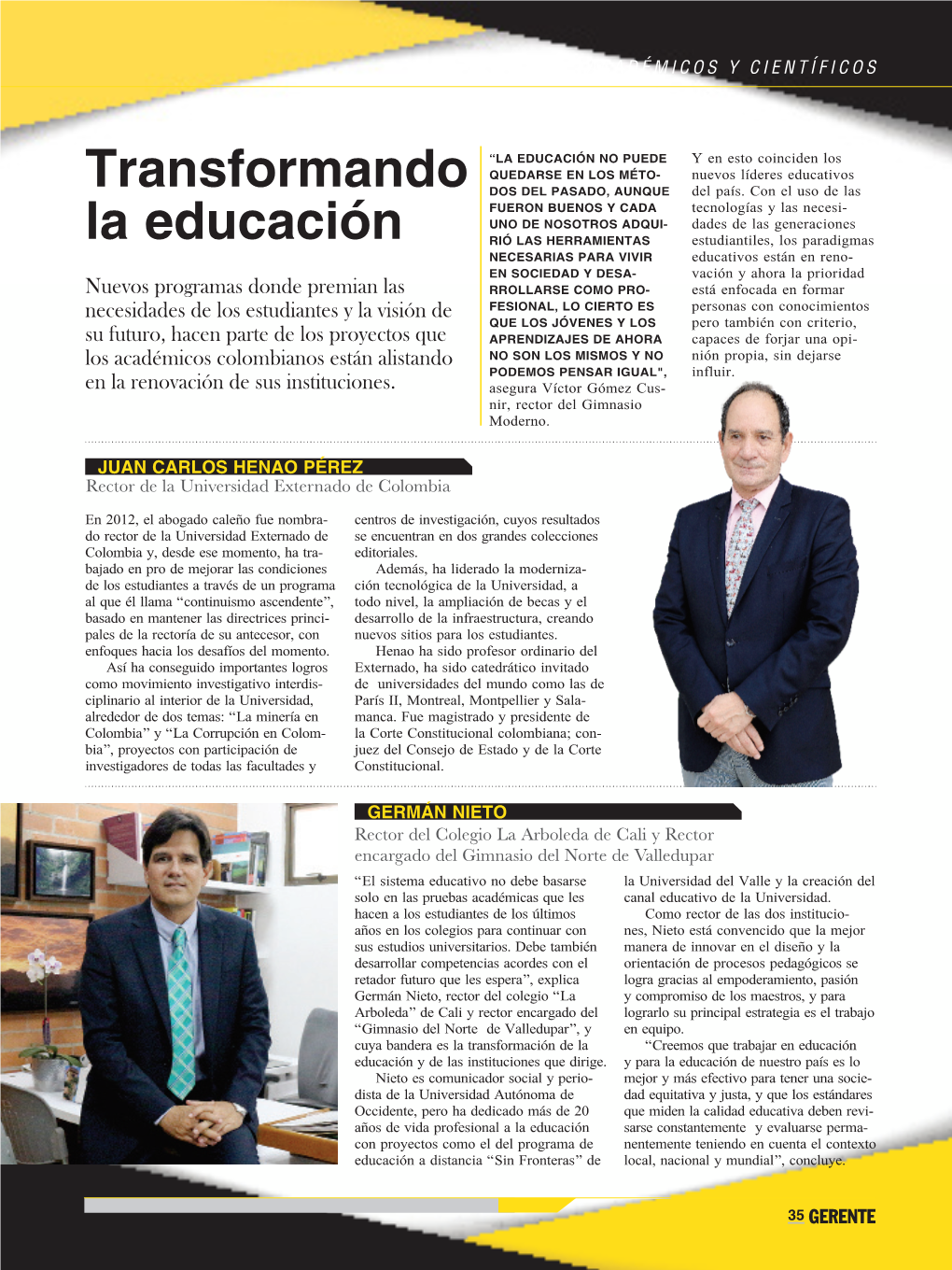 Transformando La Educación