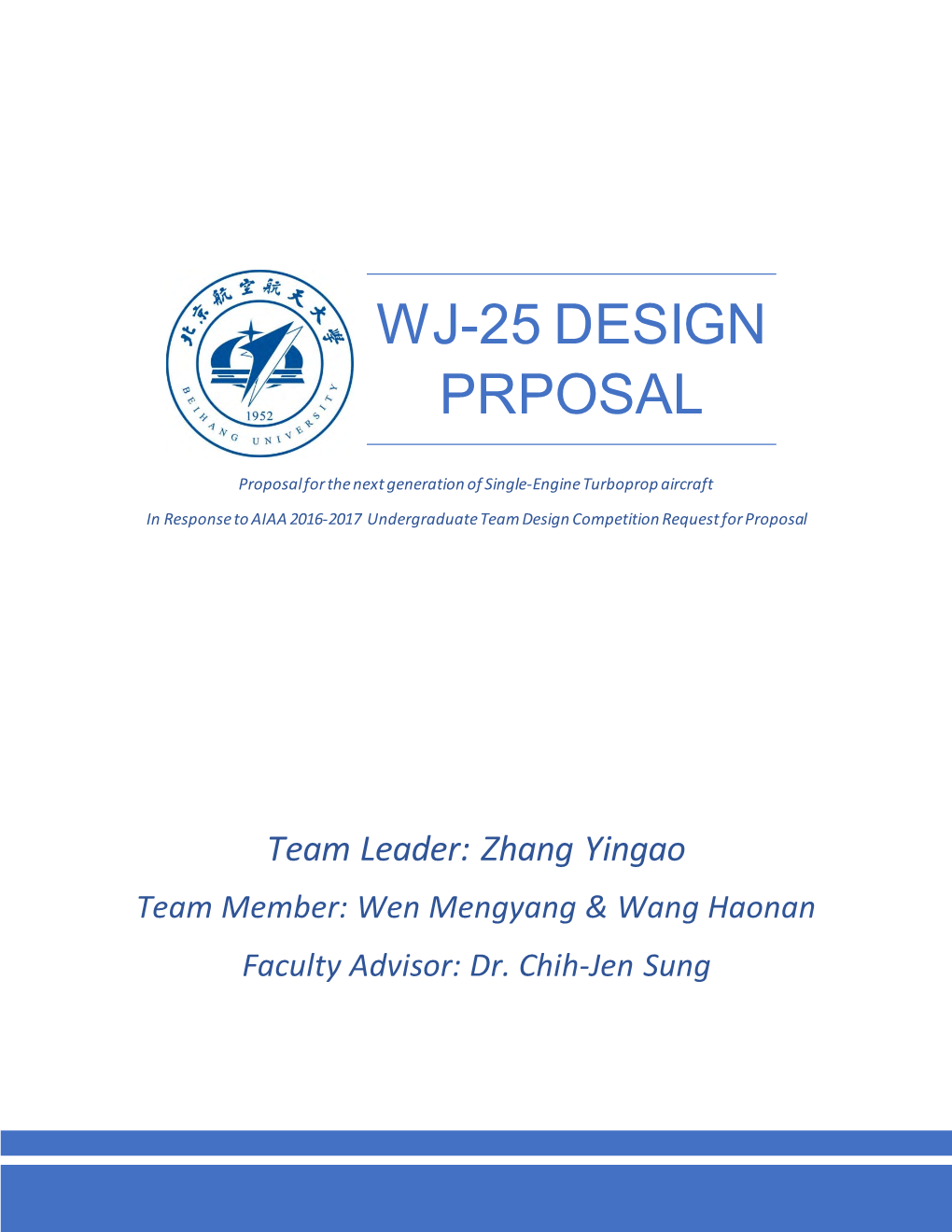 Wj-25 Design Prposal