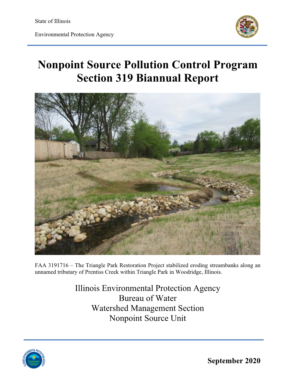 Nonpoint Source Pollution Control Program Section 319 Biannual Report