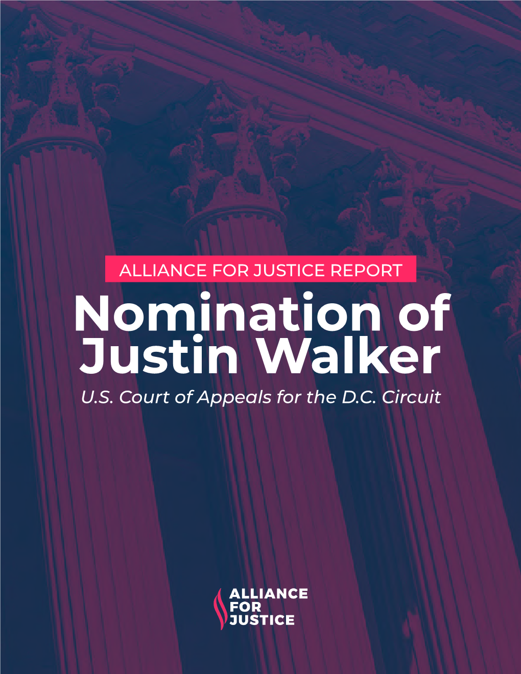 Nomination of Justin Walker U.S