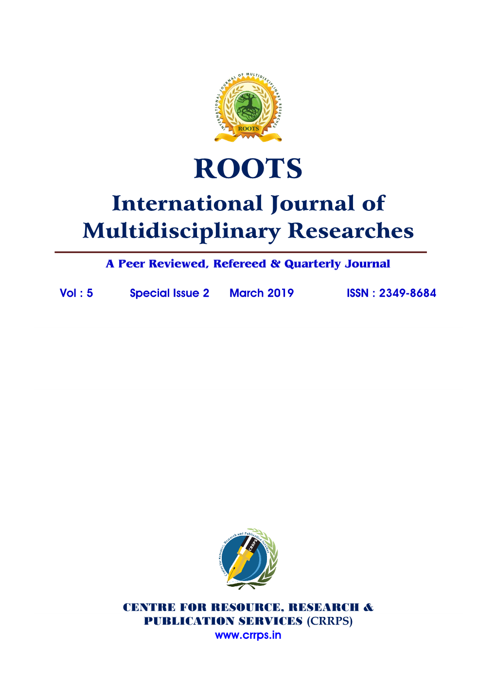ROOTS International Journal of Multidisciplinary Researches