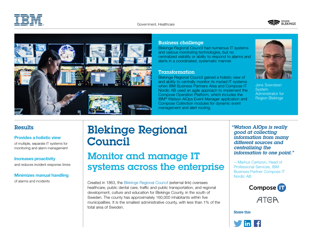 Blekinge Regional Council