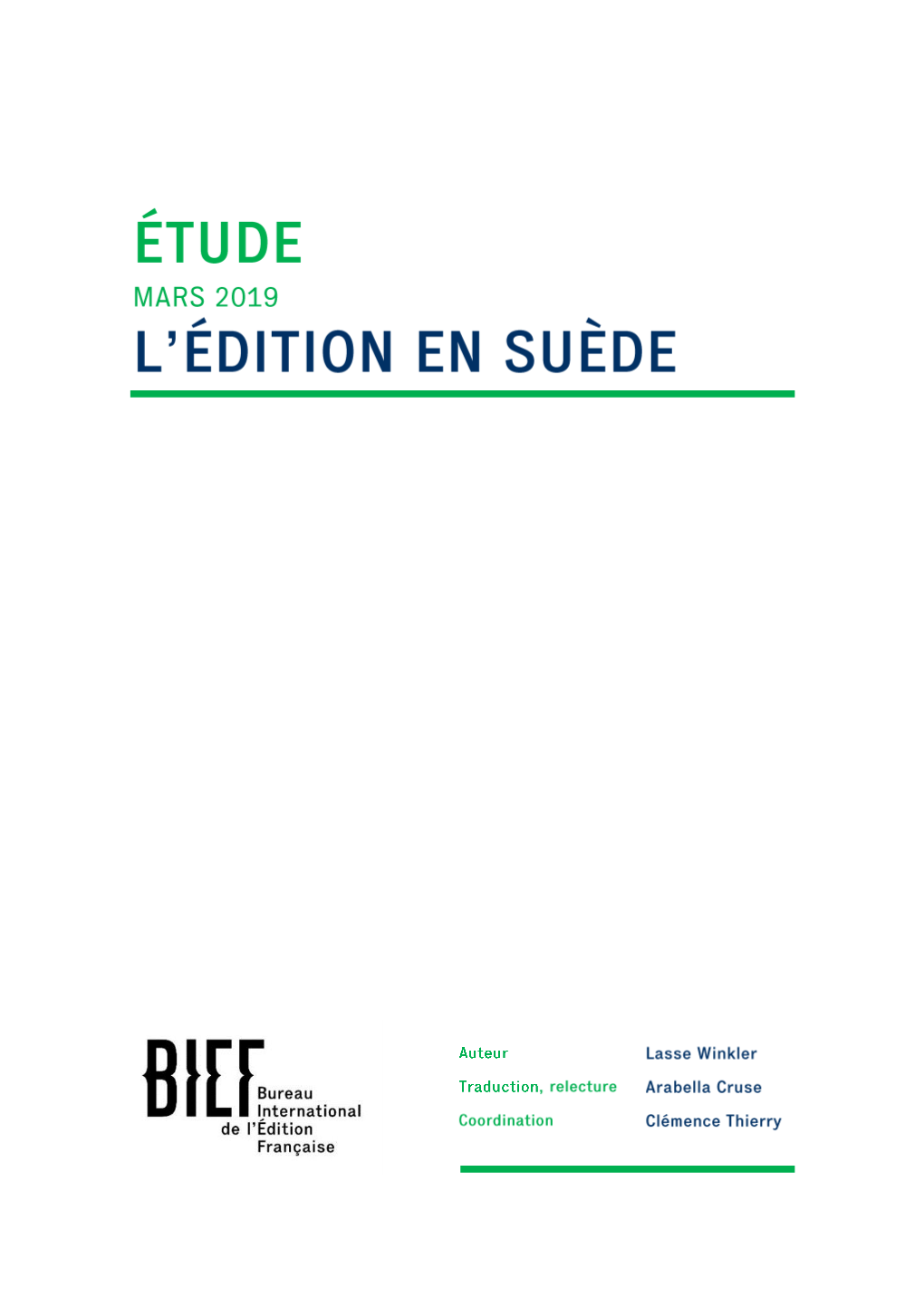 L'édition En Suède (2019)