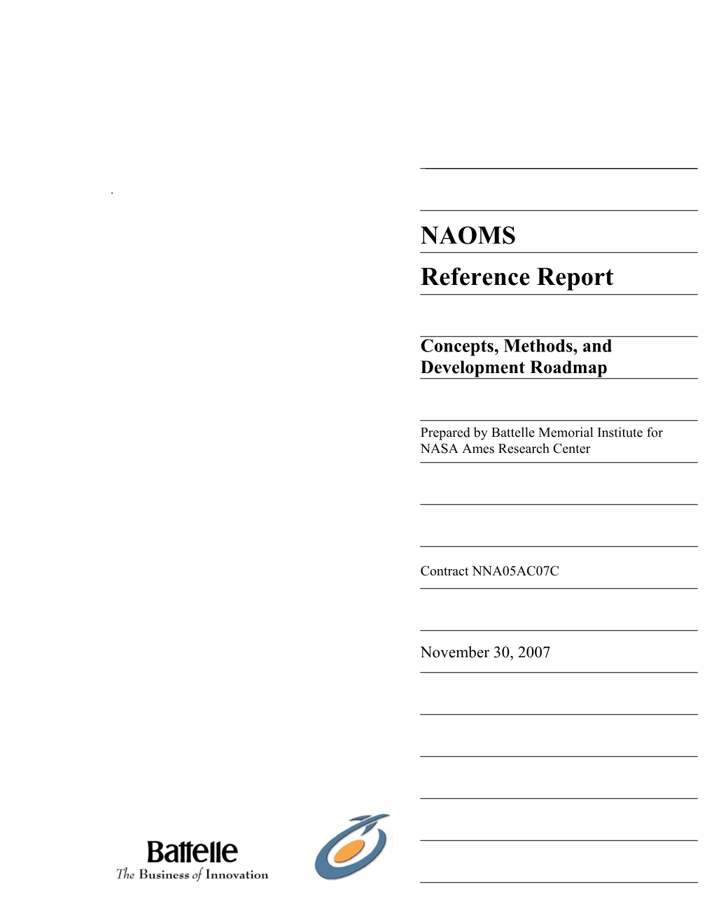 NAOMS Reference Report