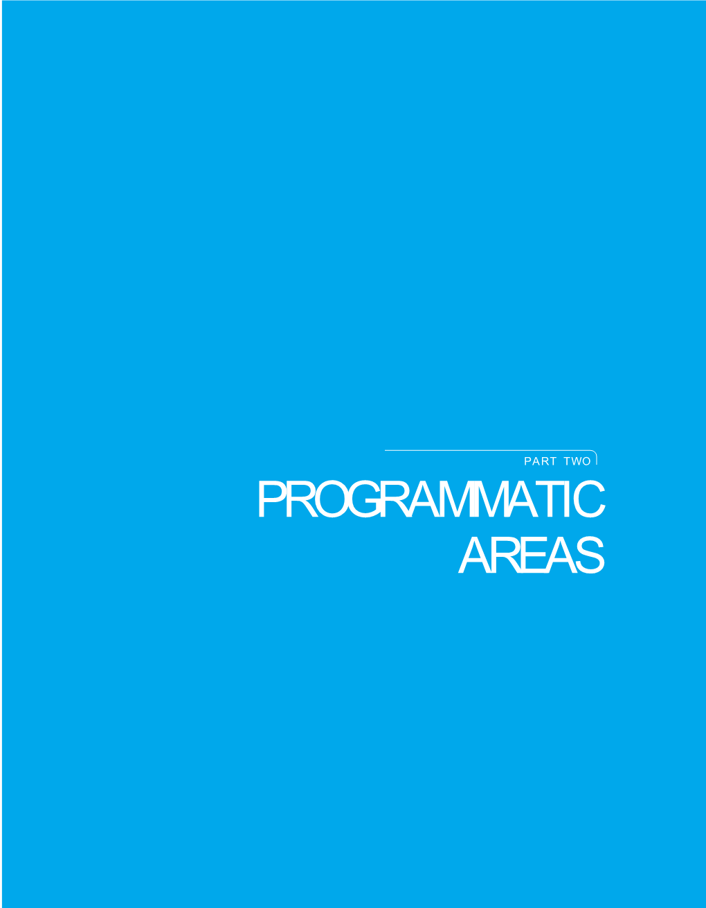 Programmatic Areas