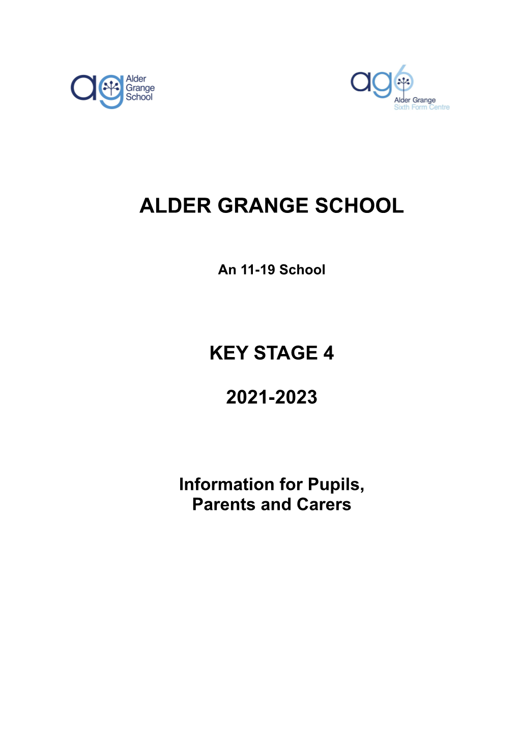 Parents Students Options Book 2021