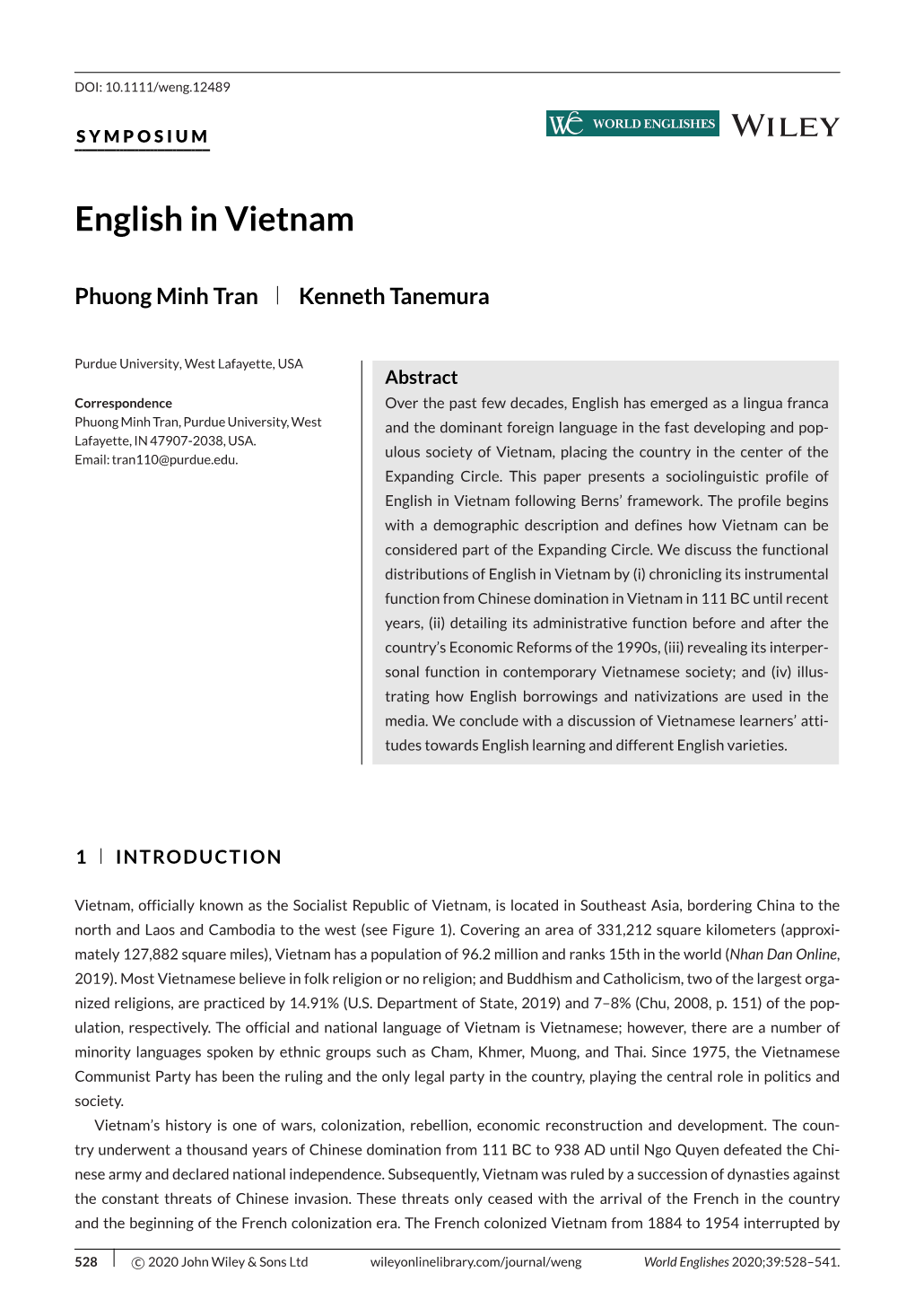 English in Vietnam