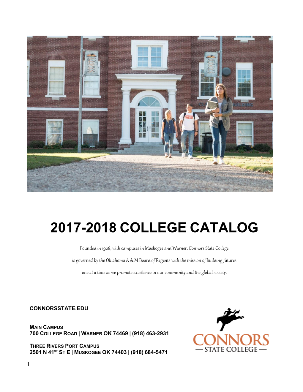 2017-2018 College Catalog