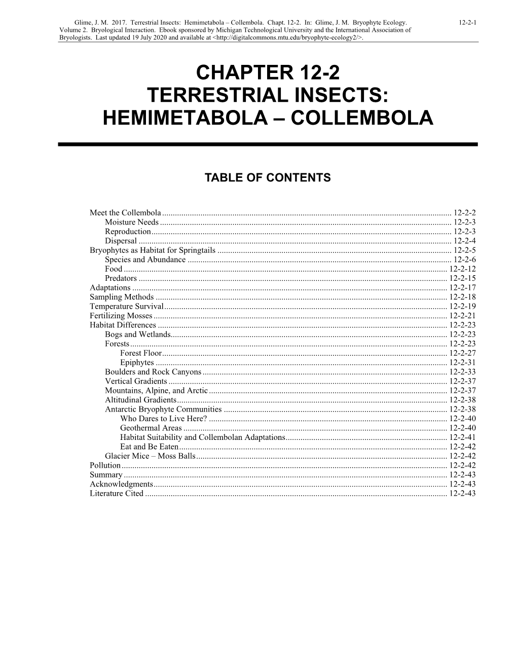 Volume 2, Chapter 12-2: Terrestrial Insects: Hemimetabola