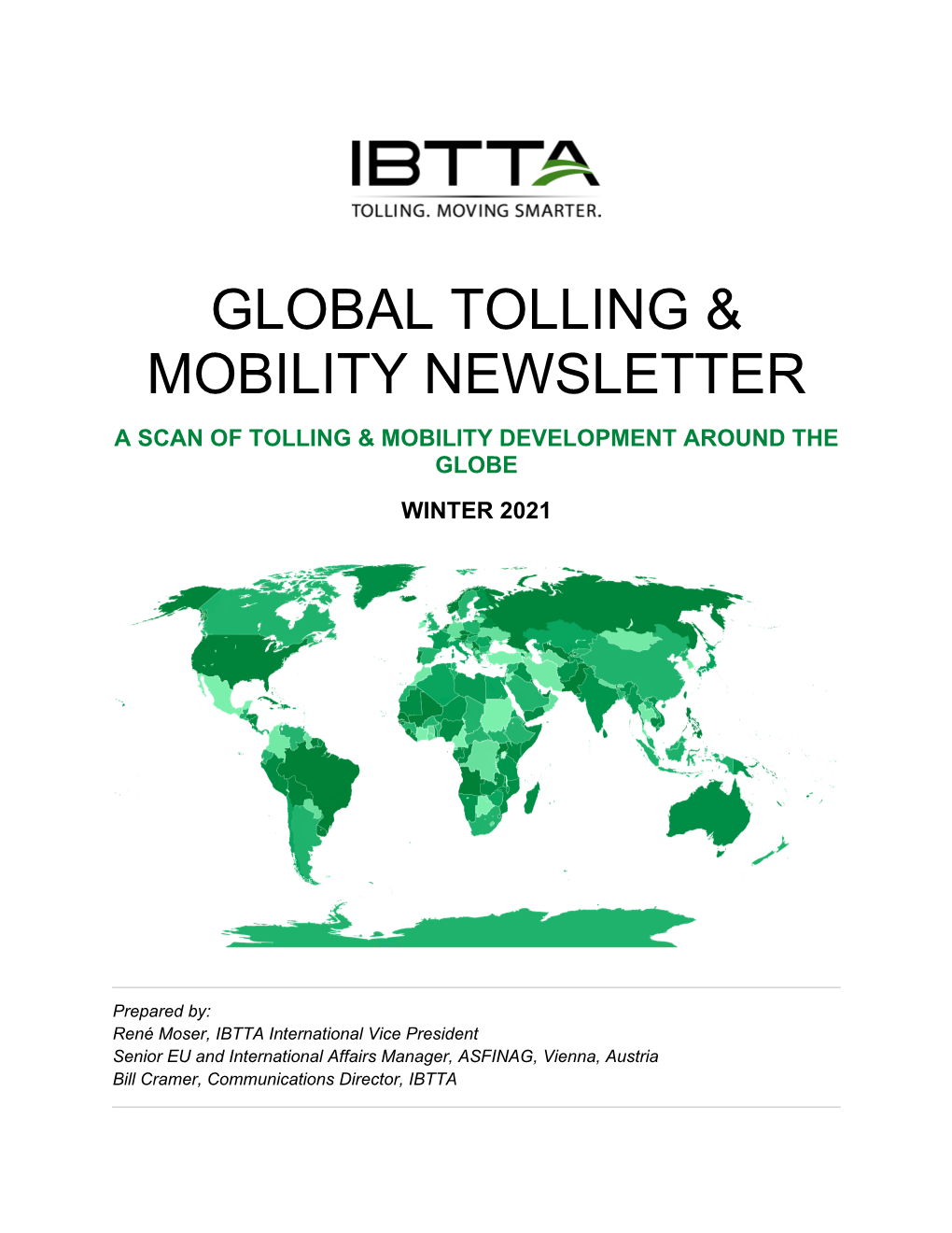 Global Tolling & Mobility Newsletter – Winter 2021