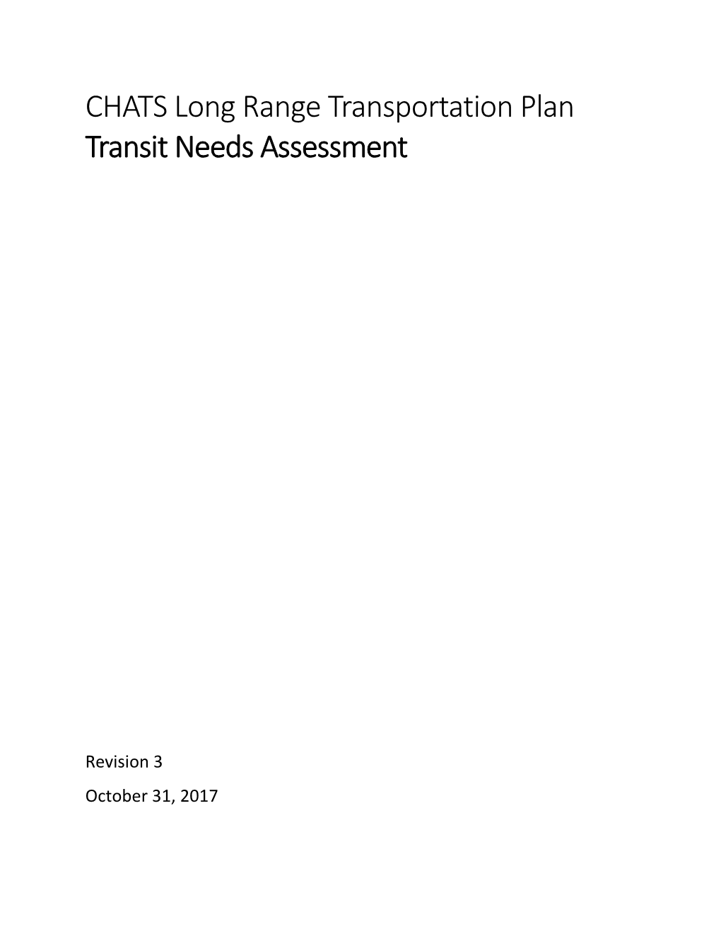 Appendix 1-LRTP Transit Needs Assessment