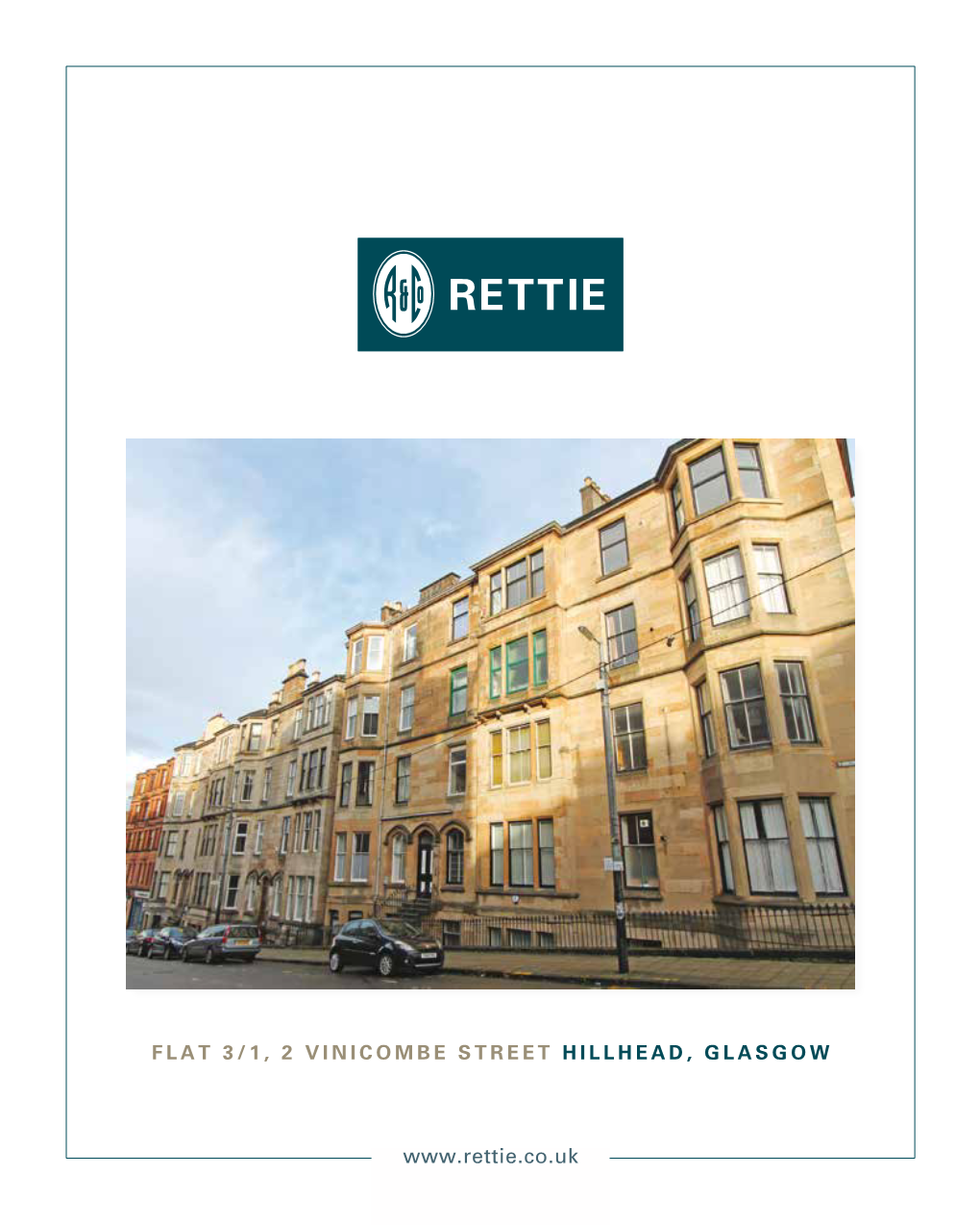 Flat 3/1, 2 Vinicombe Street Hillhead, Glasgow G12 8Bg