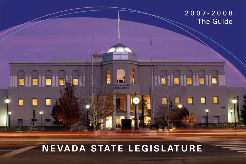 2007-2008 Guide to the Nevada State Legislature