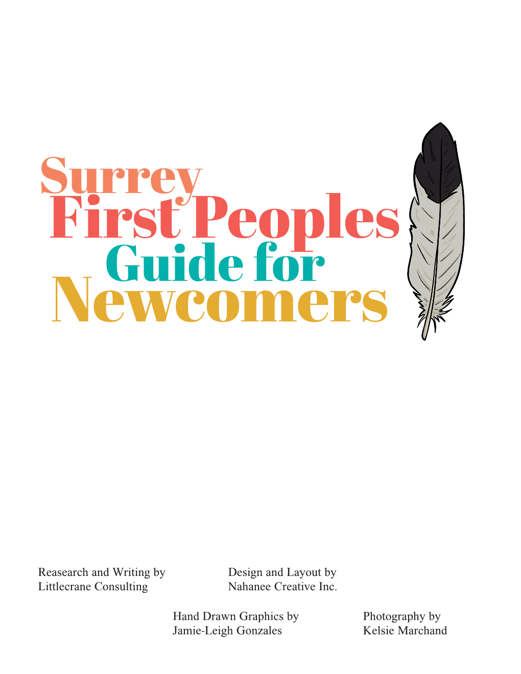 Surrey First Peoples Guide for Newcomers