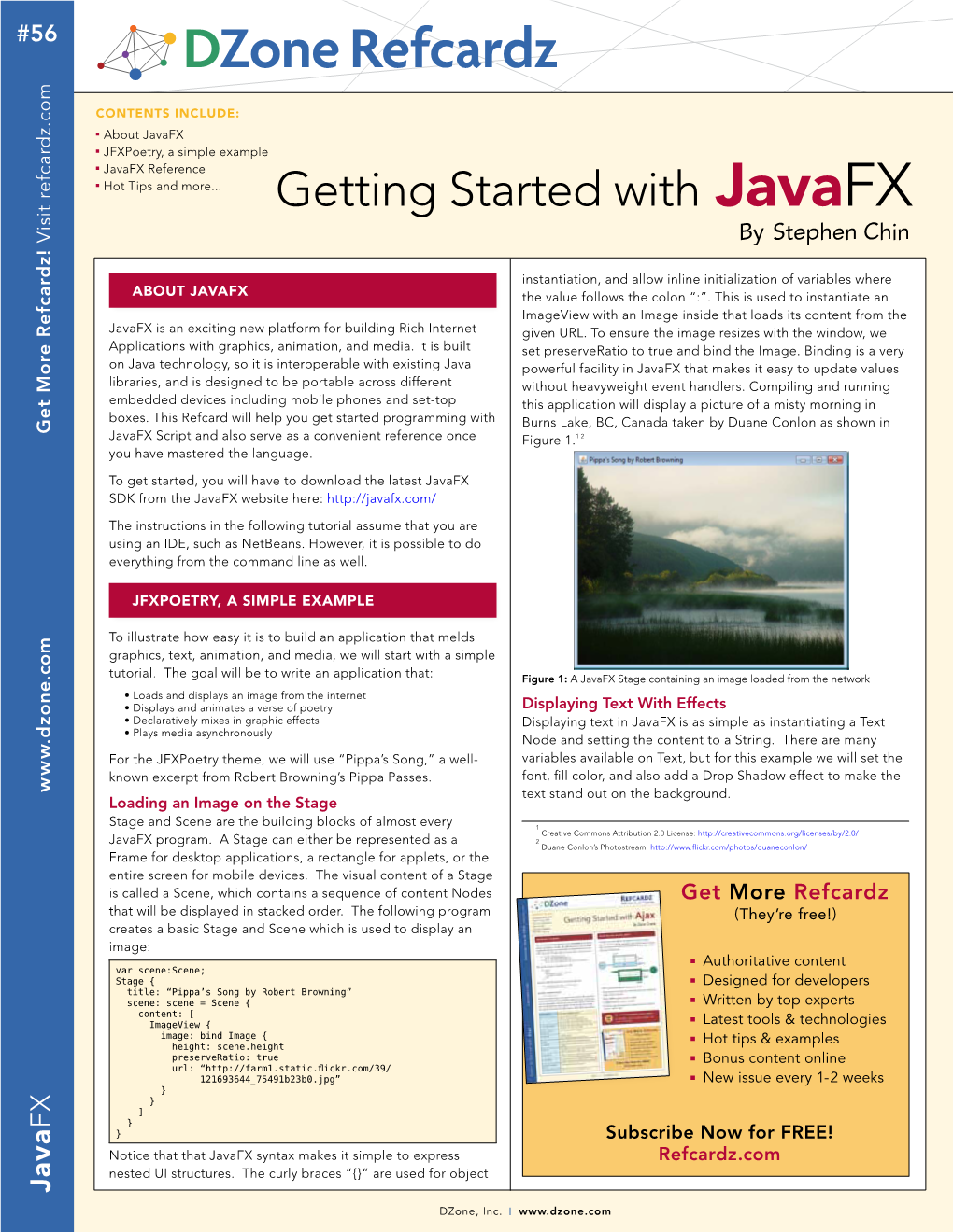 Getting Started with Javafx
