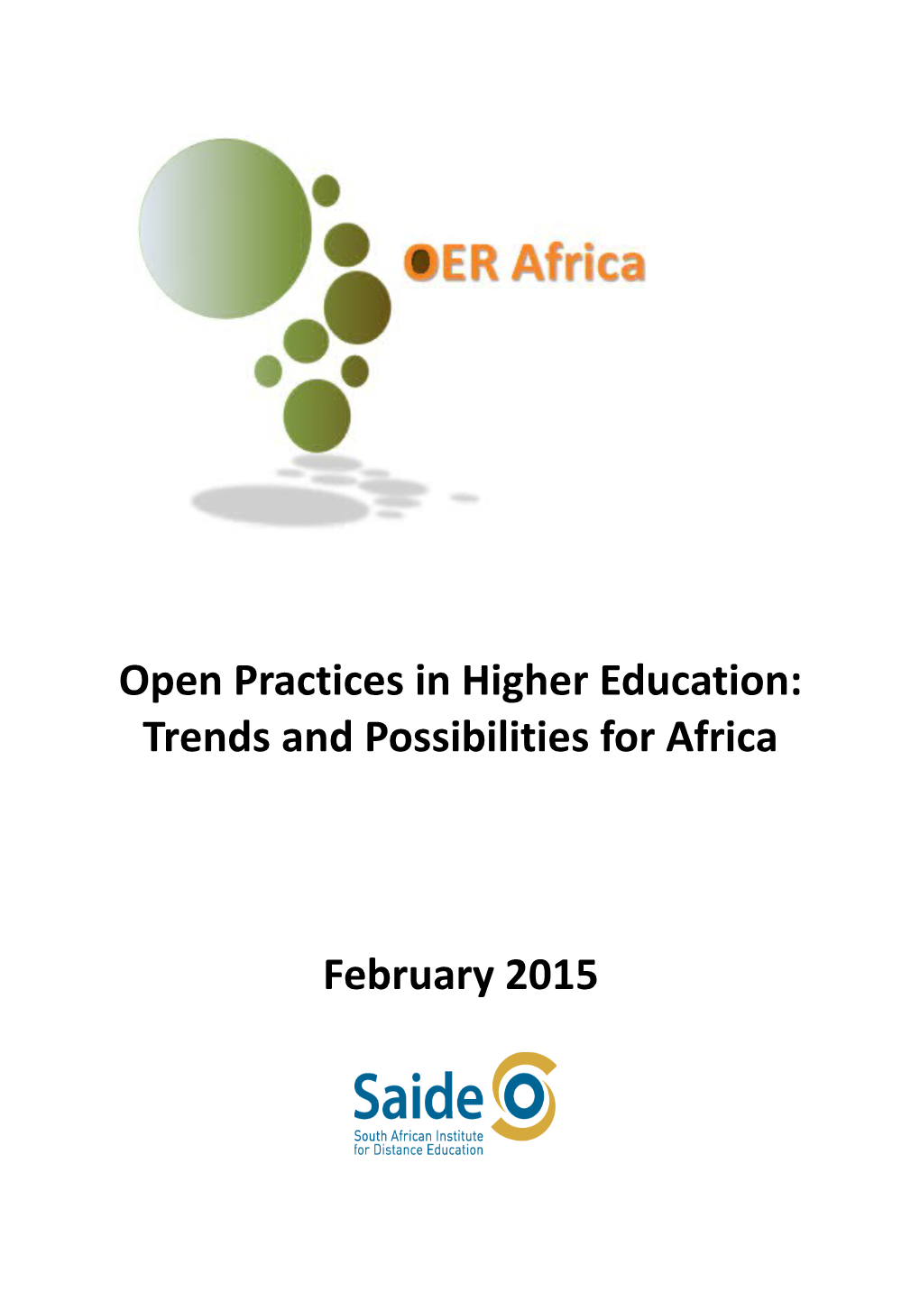 Open Practices in Higher Education: Trends and Possibilities for Africa