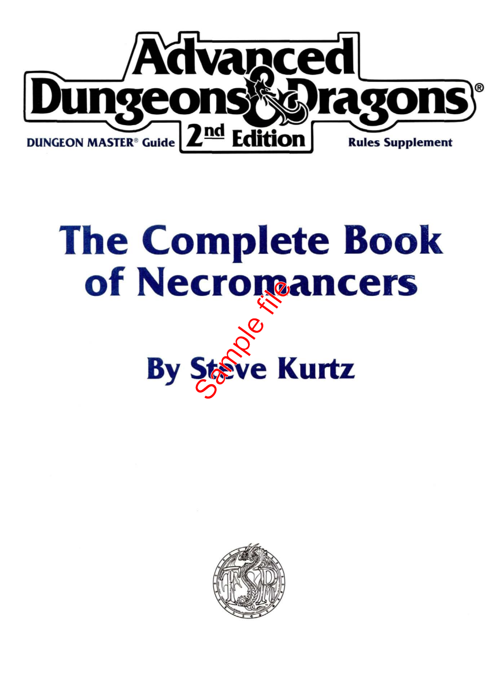 The Complete Bookof Necromancers