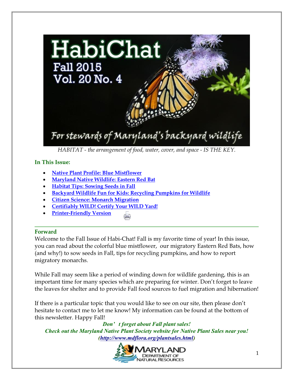 Habichat Tips