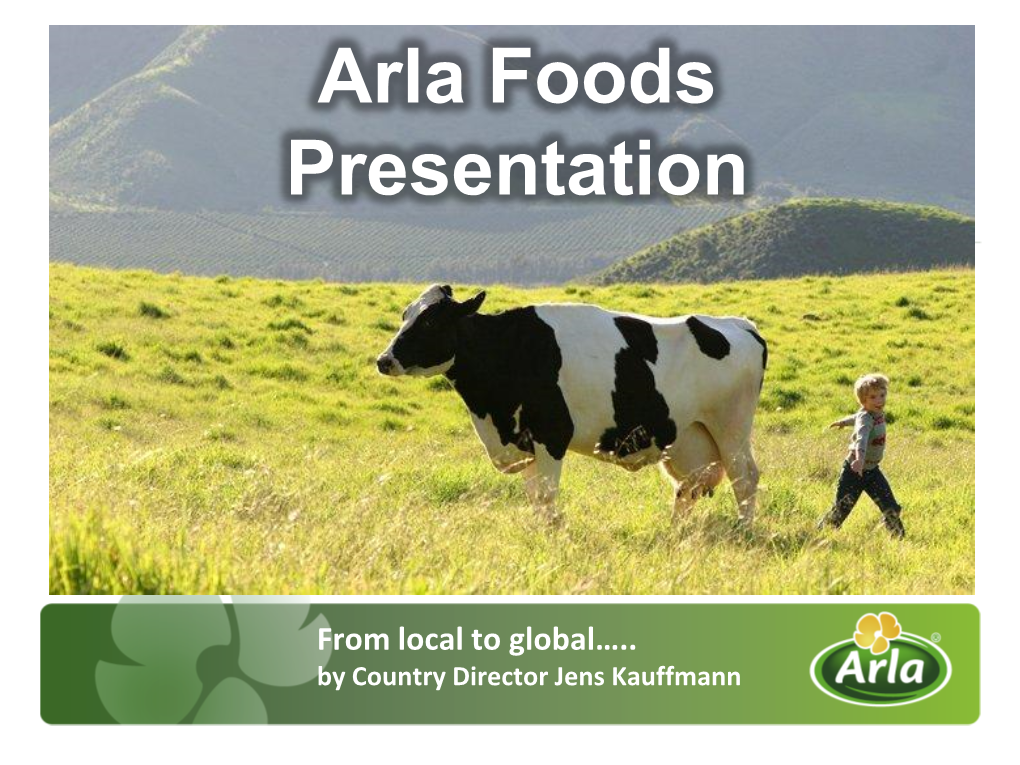 Arla Foods Presentation