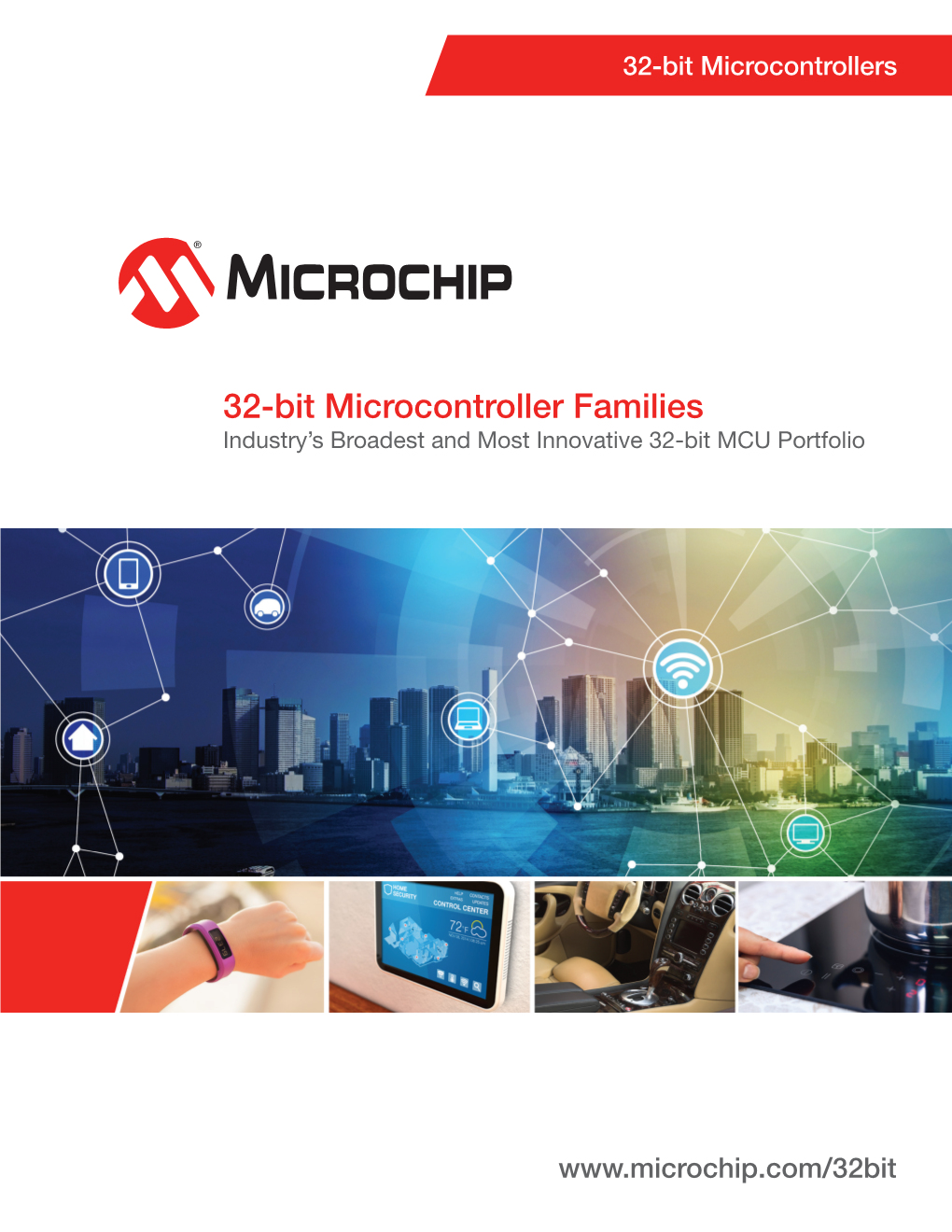 32-Bit Microcontroller Families Industry’S Broadest and Most Innovative 32-Bit MCU Portfolio