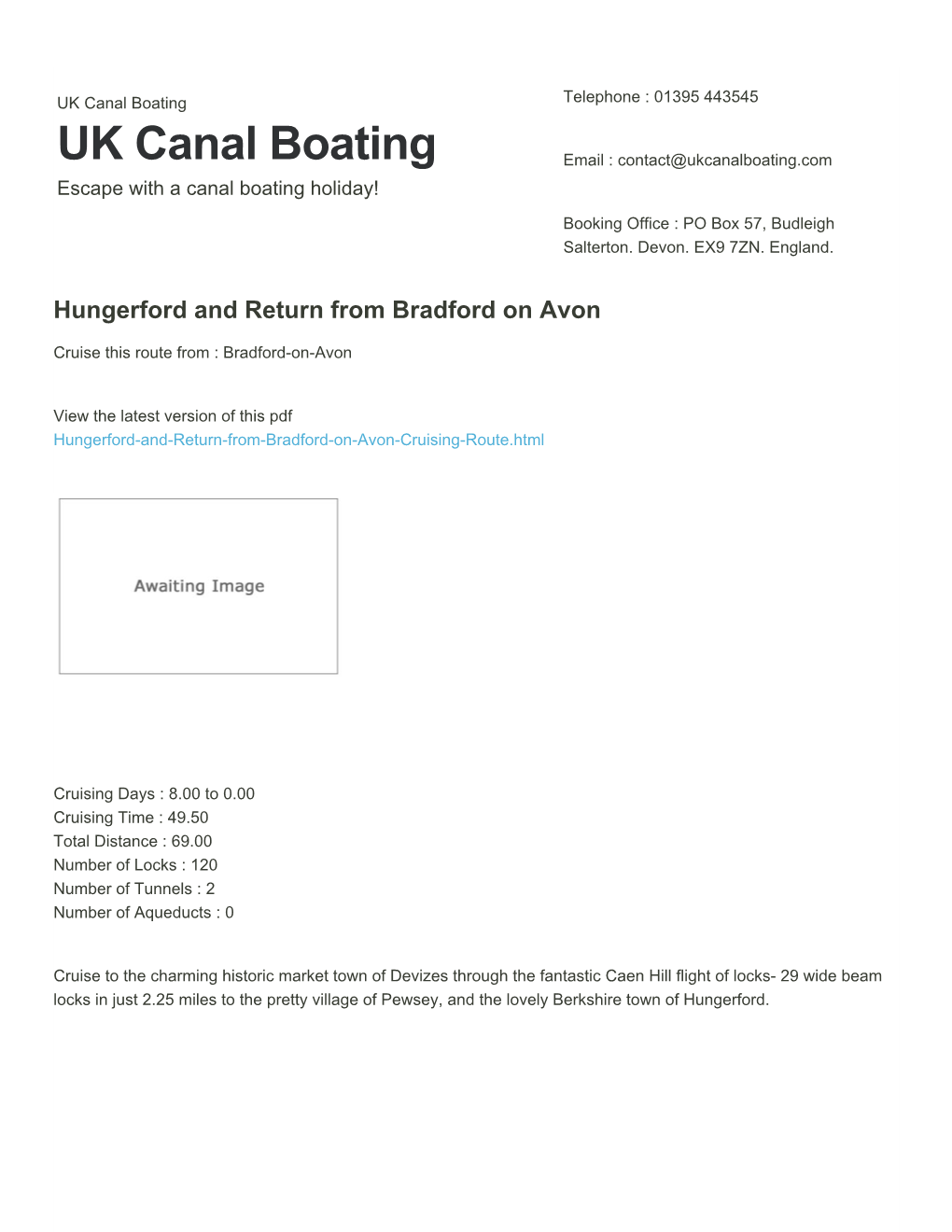 Hungerford and Return from Bradford on Avon | UK Canal Boating