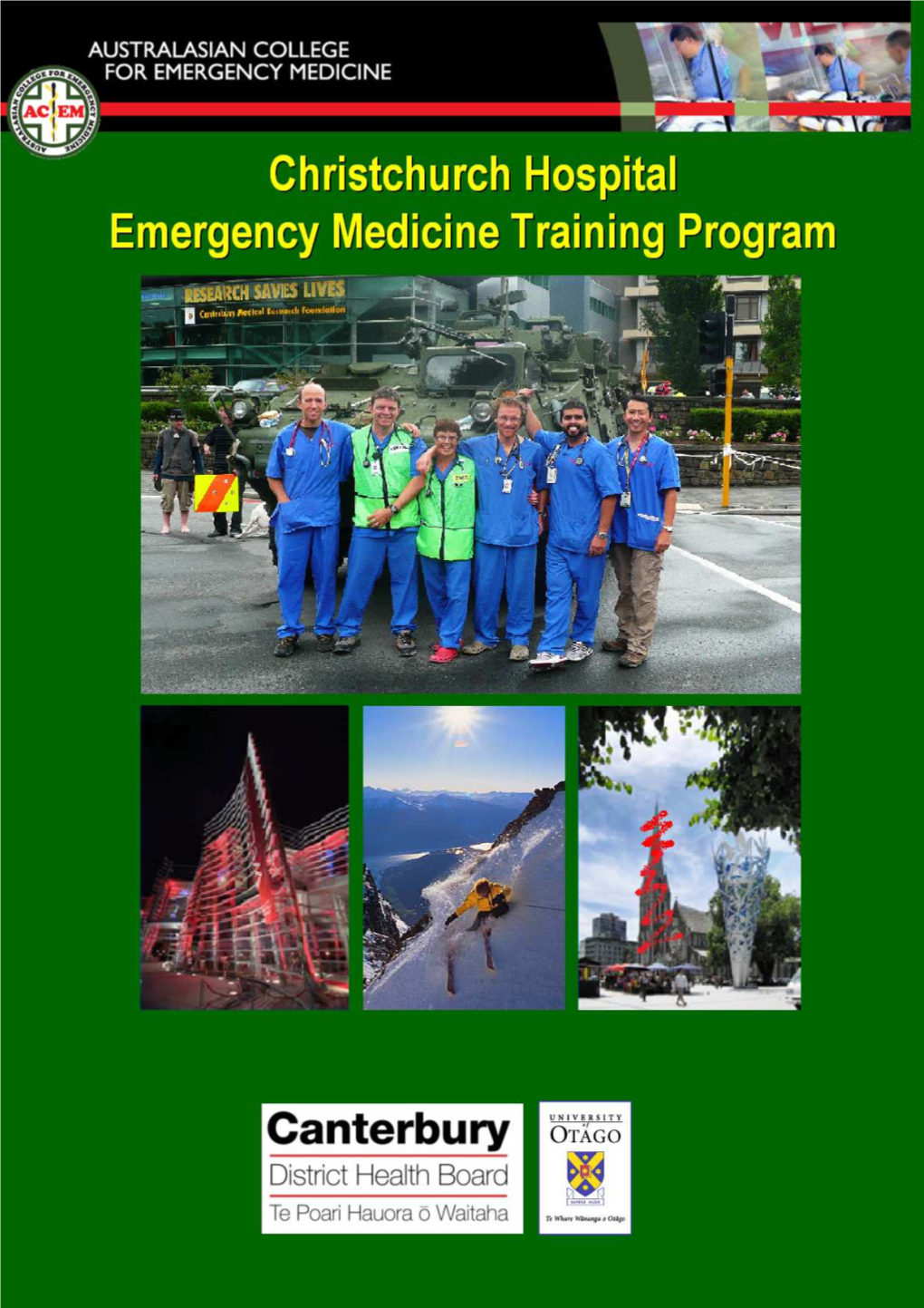 Christchurch Hospital Emergency Medicine Training Program