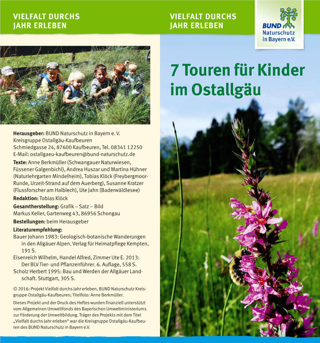 7 Touren Für Kinder Im Ostallgäu