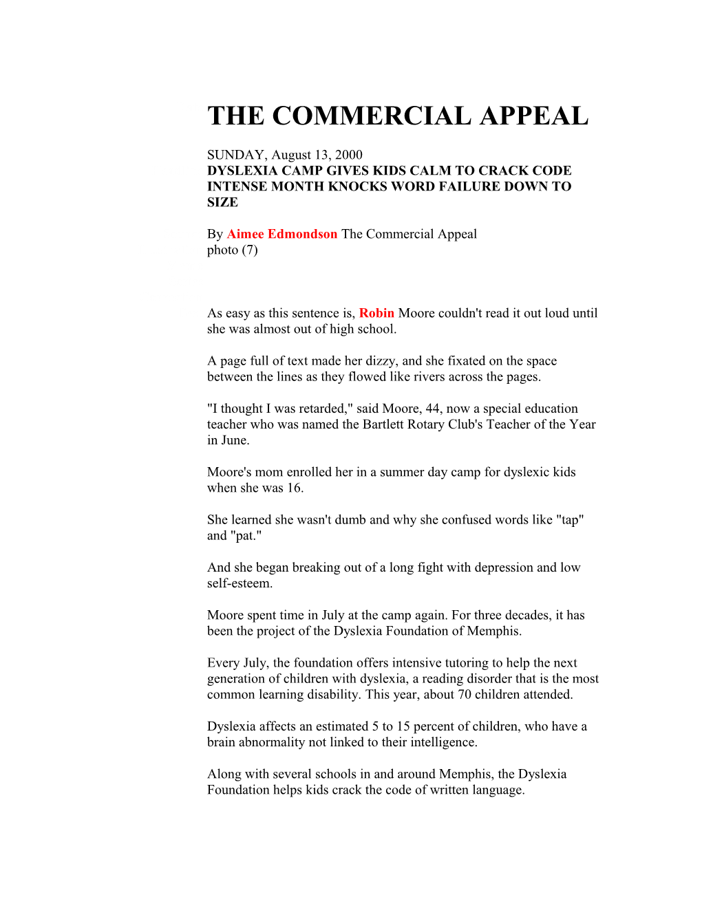 The Commercial Appeal