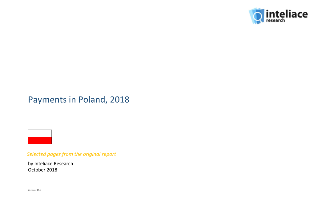 Payments in Poland, 2018