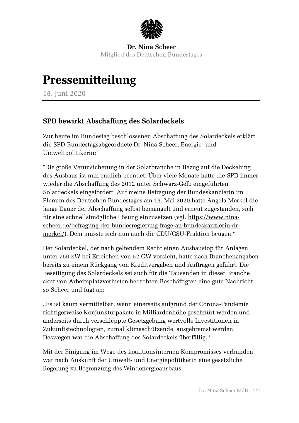 Pressemitteilung 18