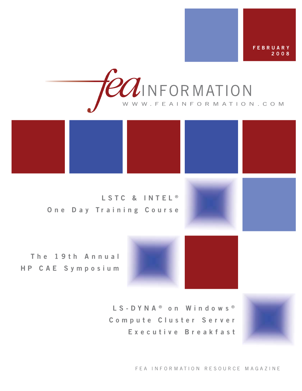 FEA Newsletter February 2008