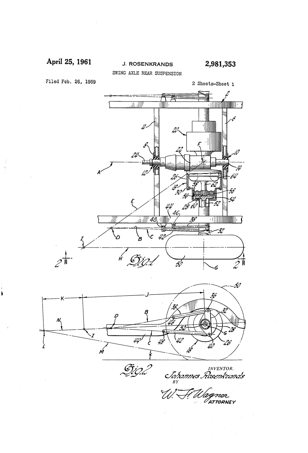 ?E/2A:A77AAWAY April 25, 1961 J