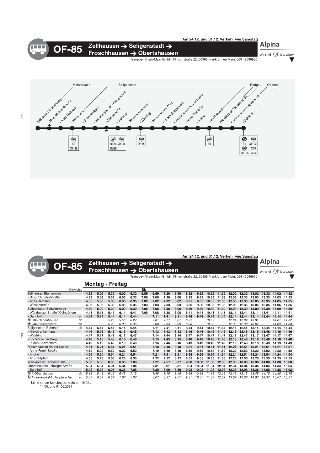 OF-85 OF-85 - Ring-/Bahnhofstraße - 14.05