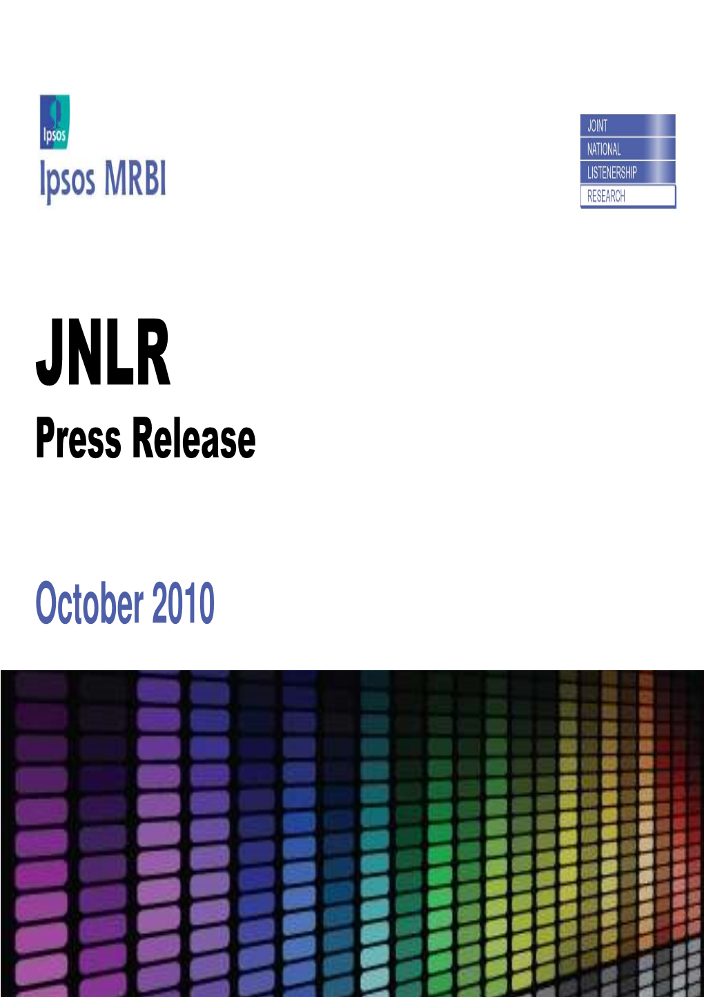 Press Release October 2010